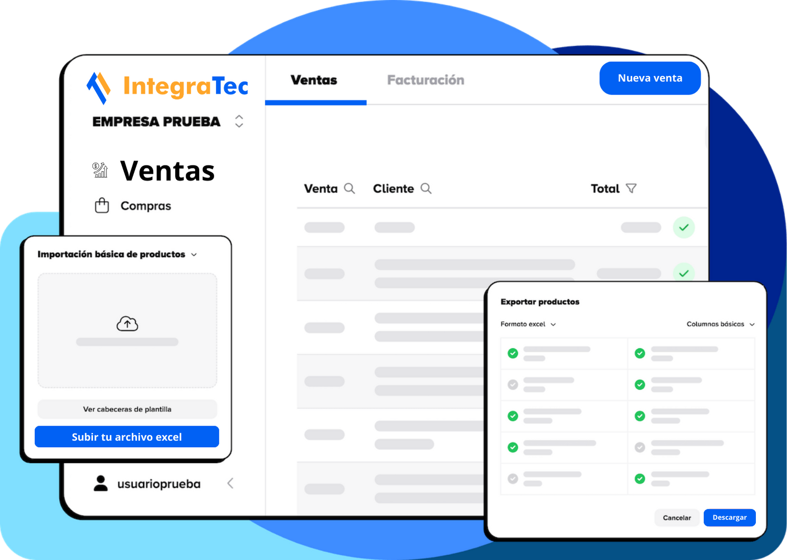 Screenshot de Sistema Integratec